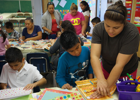 PARENTS AND CHILDREN WORKING TOGETHER